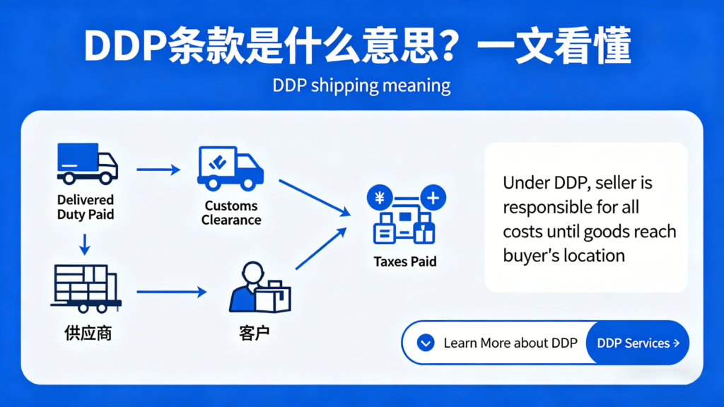 DDP shipping meaning
