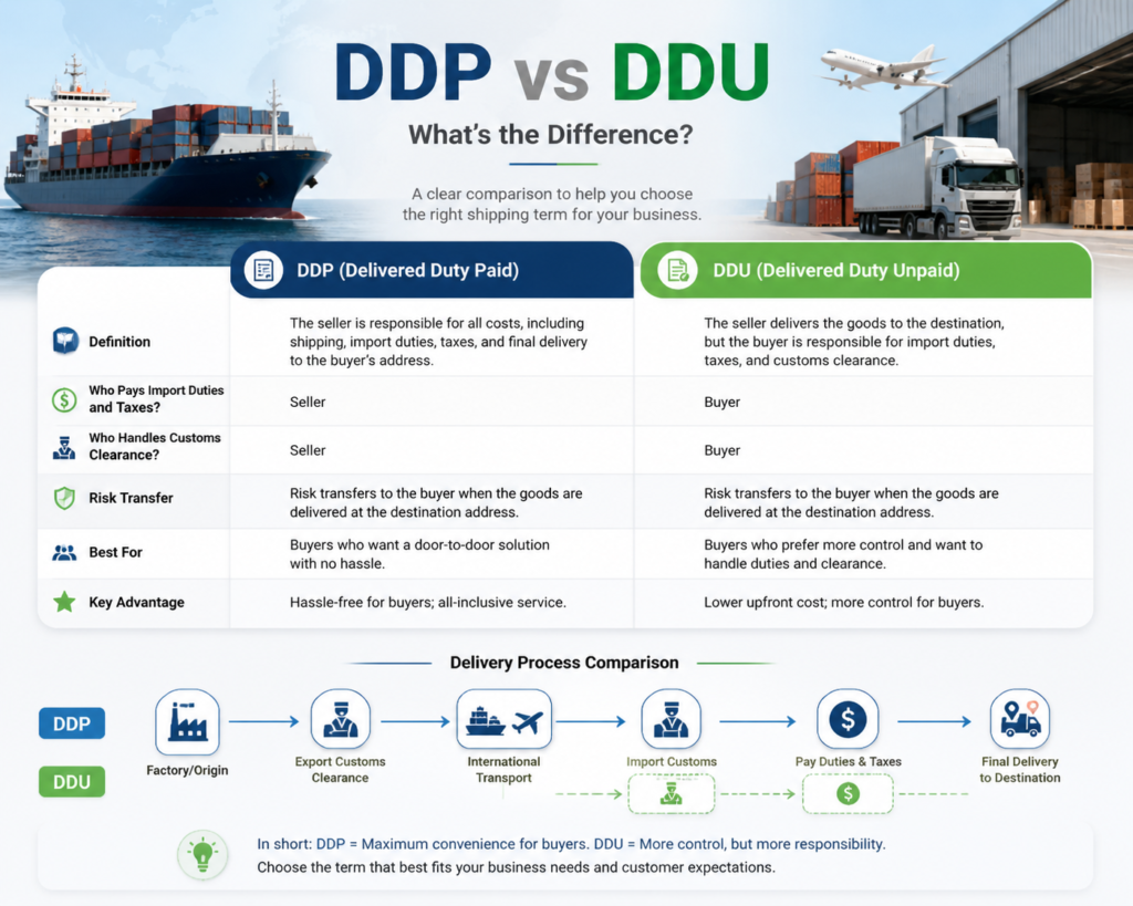 DDP DDU