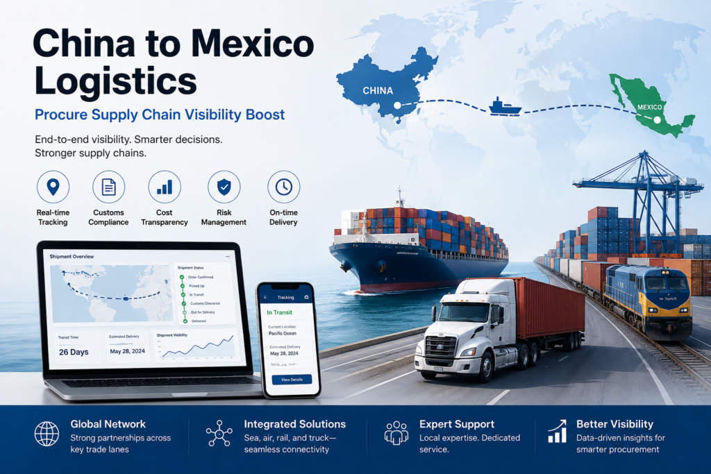 China to Mexico logistics