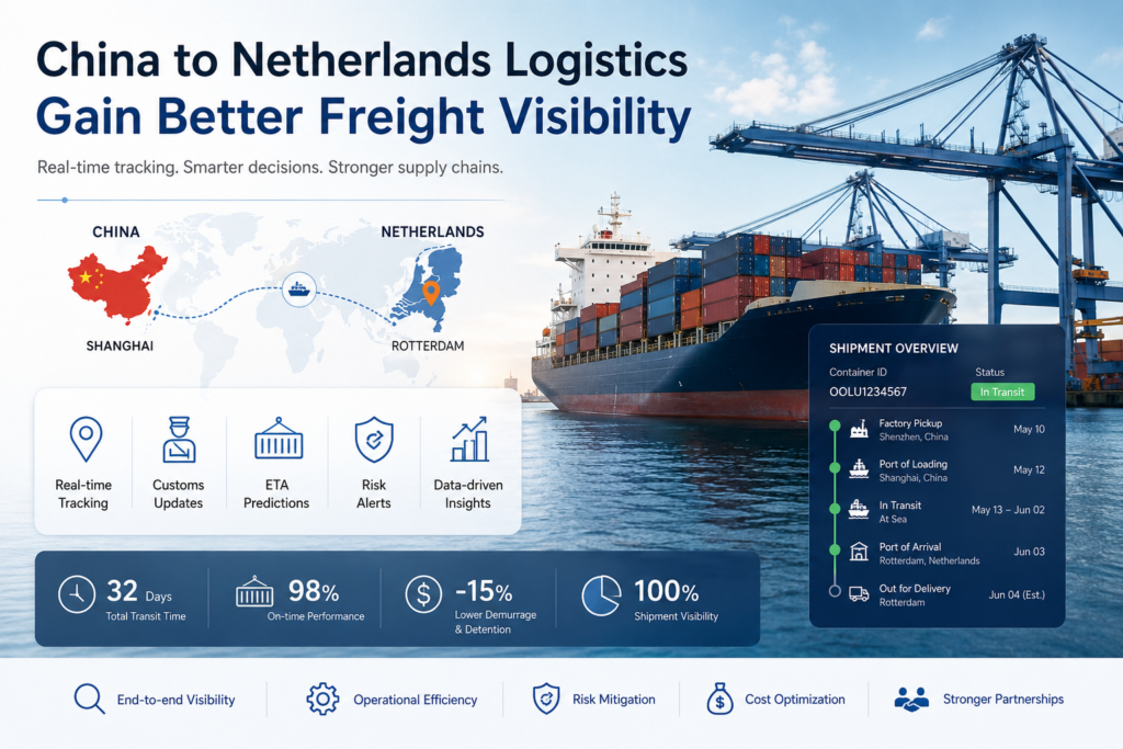 China to Netherlands Logistics