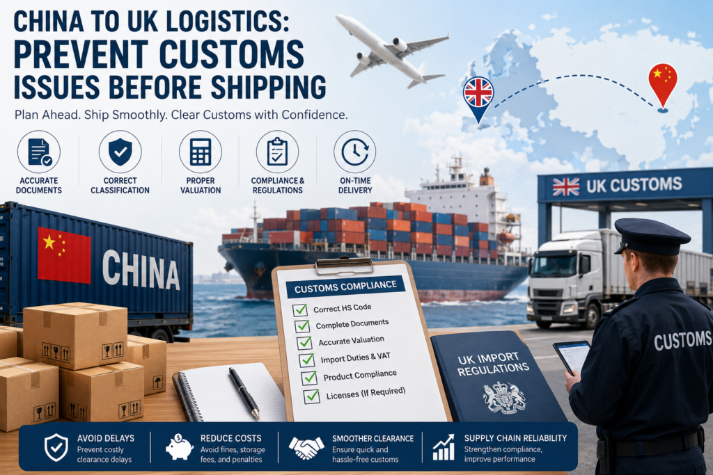 China to UK Logistics
