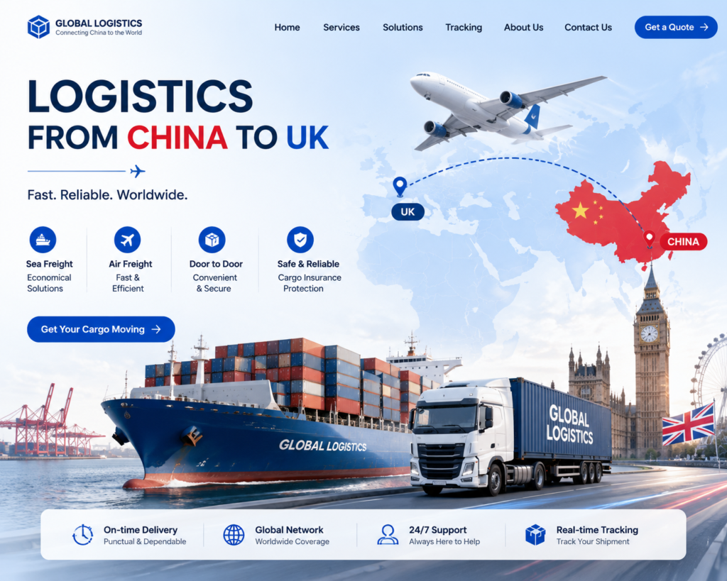 Logistics from China to UK