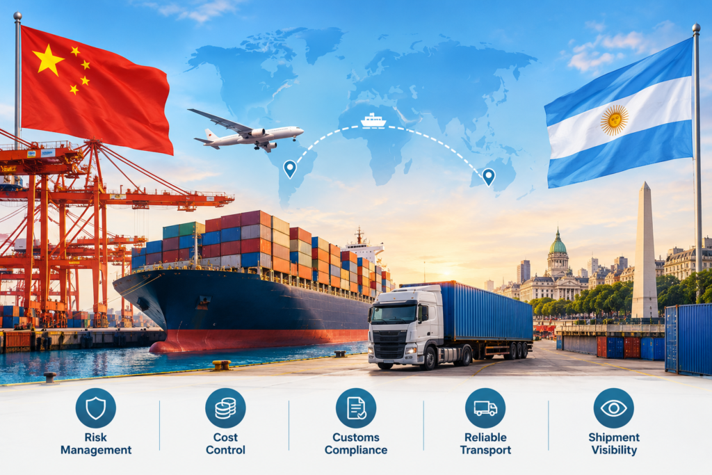 China to Argentina Logistics